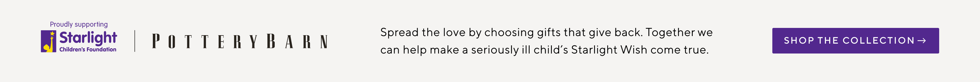 Starlight Children's Foundation -Shop the Collection